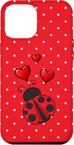 Vista 26 de Ladybug - Carcasa para iPhone 17, diseño de lunares rojos y blancos