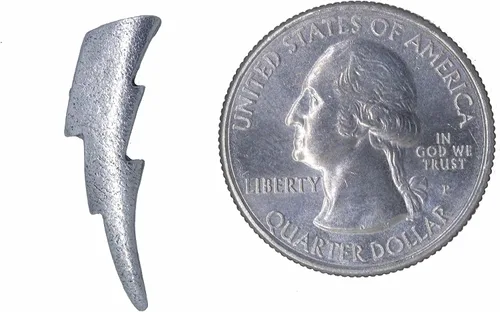 Vista 2 de Jim Clift Design Pin de solapa Lightning Bolt