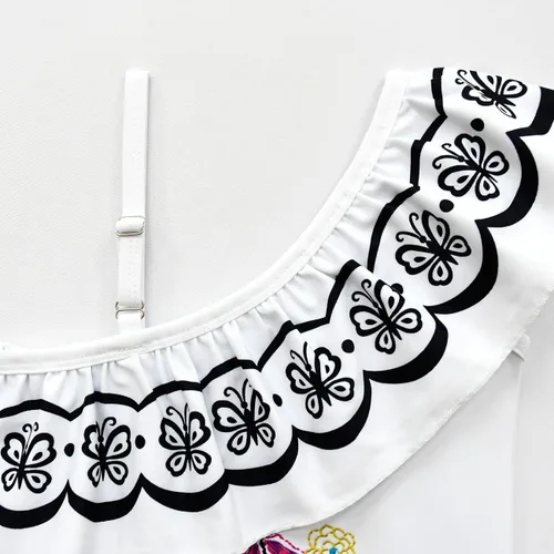 Vista 6 de Henwei Encanto - Traje de baño de una pieza para niñas y niños pequeños