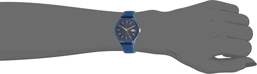 Vista 6 de Lacoste Reloj analógico de cuarzo clásico para mujer con correa de silicona 2001067, Azul