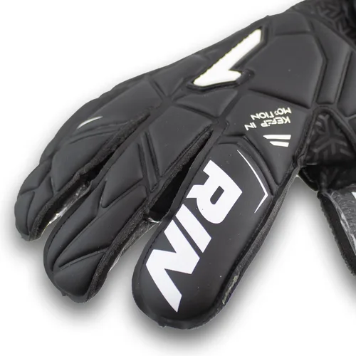 Vista 3 de Guantes Rinat SantoLoco PRO: Agarre de Látex AXG, Corte Ergoroll, Parte Trasera Acolchada, Cierre Ajustable de Rendimiento Élite Todo Clima.