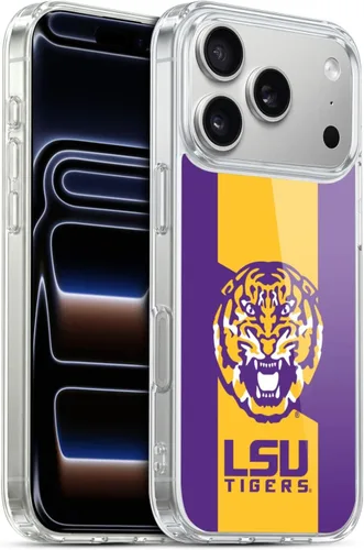 Vista 19 de Head Case Designs Funda de gel suave con licencia oficial de la Universidad Estatal de Louisiana LSU Camou compatible con Apple iPhone 7 Plus/iPhone