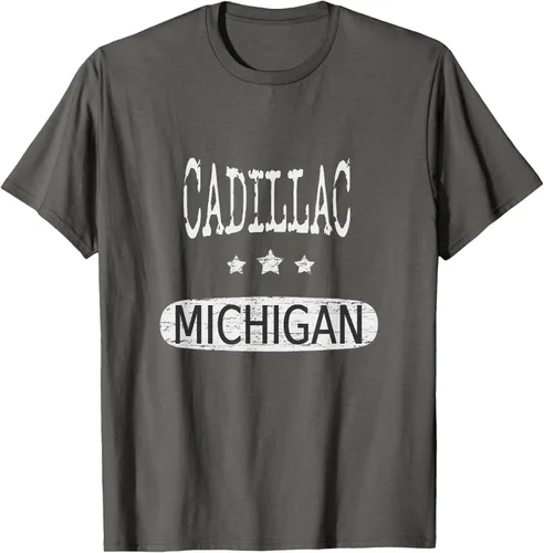Vista 91 de Vintage Cadillac Michigan Camiseta