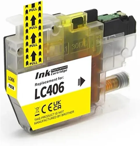 Vista 11 de LC406 LC-406 LC-406XL LC406XL Compatible Ink Cartridge for Brother MFC-J4335DW J4345DW J4535DW J5855DW J5955DW J6555DW J6955DW(LC406 1SET)
