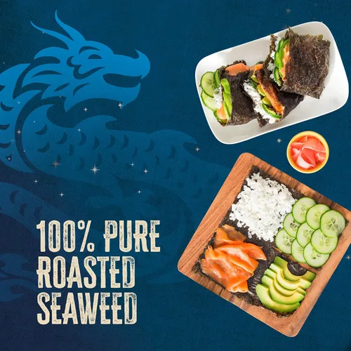 Vista 3 de Blue Dragon Sushi Nori, 0.77 oz