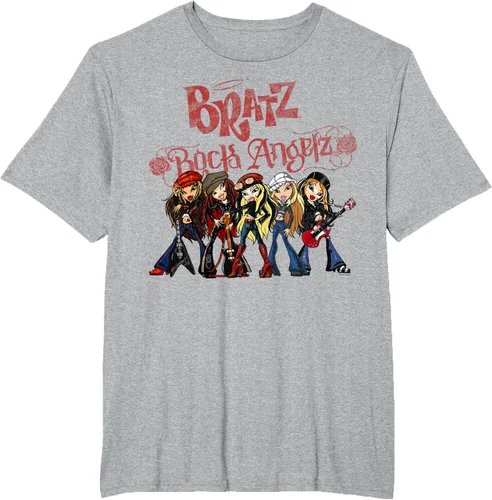 Vista 28 de Bratz Camiseta Rock Angelz Group Shot Negro