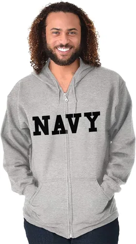 Vista 4 de USAF Estados Unidos Militar Zip Up Sudadera con capucha para hombre y mujer
