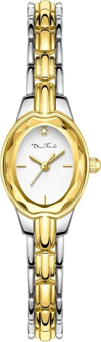 Vista 4 de Diaofendi Relojes dorados para mujer, de fácil lectura, de cuarzo, con pulsera vintage pequeña