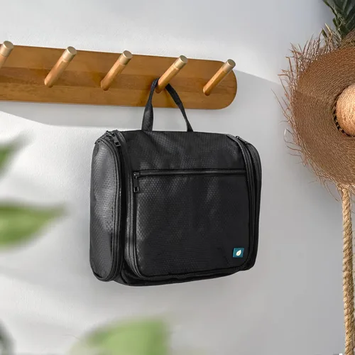 Vista 6 de PAVILIA Neceser colgante grande, bolsa de viaje para mujeres y hombres, organizador de cosméticos, bolsa de maquillaje resistente al agua