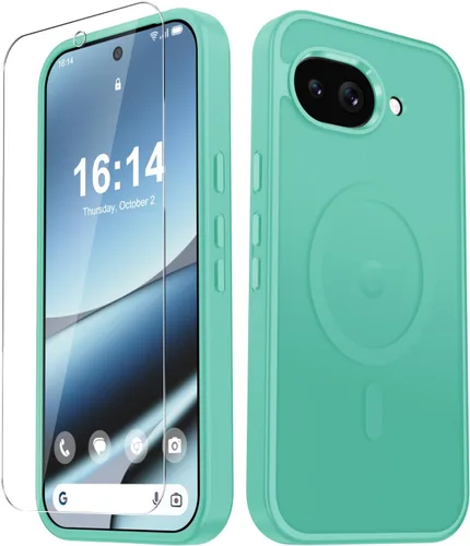 Vista 1317 de Funda para Google Pixel 10 Pro XL, cubierta magnética mate, color negro Fit for MagSafe, Screen Protector included, Shockproof Military Grade