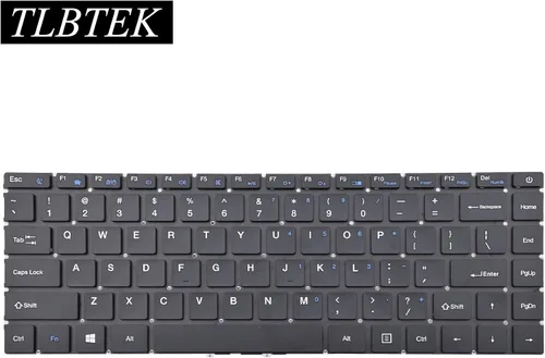 Vista 3 de TLBTEK Teclado de repuesto compatible con Gateway GWTN133-1 GWTN141-1BL GWTN141-5BK GWTN141-5GR, Chuwi GemiBook CWI514 CWI528 CWI529 CWI547