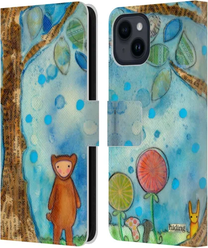 Vista 9 de Head Case Designs Officially Licensed Wyanne Half Light Nature 2 Leather Wallet Case Compatible with Apple iPhone 15