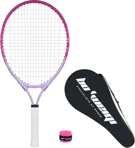 Vista 8 de bo'weiqi Raqueta de tenis para niños de 17"-25" para edades de 2-12 años, raqueta de tenis juvenil ligera para niñas y niños, deportes al aire