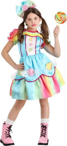 Vista 2 de Disfraz de princesa de caramelo para niña