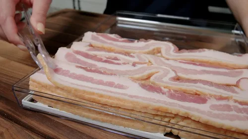 Vista 7 de Pikanty - Juego de 2 Manteles de tocino y delicatessen Fabricado en Estados Unidos