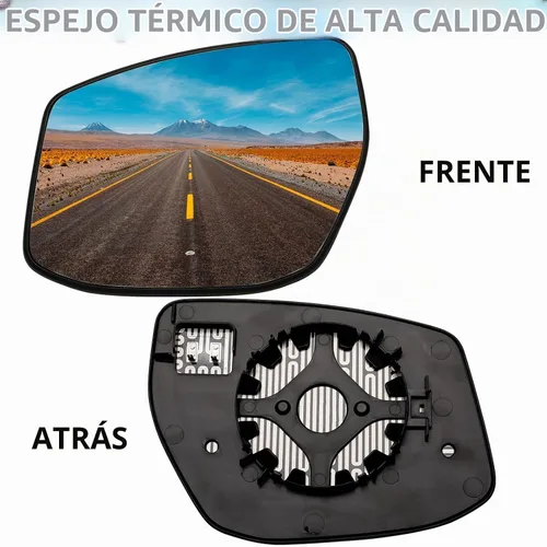 Vista 2 de Reemplazo del espejo izquierdo para Nissan Altima/Sentra 2013-2018