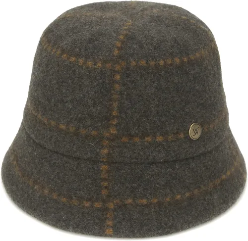 Vista 2 de WHITE SANDS MOJA Wool Check Bucket Winter Womens Hat
