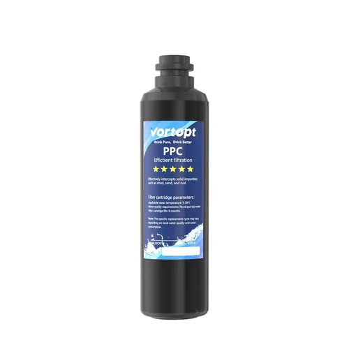 Vista 4 de Vortopt F03 Filtro de agua debajo del fregadero, cartuchos CTO/PP/UF (filtro de 3 piezas) para beber cocina, purificación de agua de cocina.