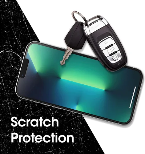 Vista 5 de OtterBox Alpha Glass Series - Protector de pantalla para iPhone 13 Pro Max (solamente), embalaje no minorista, transparente