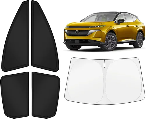 Vista 289 de KUST - Parasol plegable para parabrisas para BMW X1 E84, accesorios 2011 2012 2013 2014 2015, protector de visera de sol ajustable que bloquea