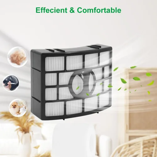 Vista 4 de NV752 AZ1002 - Filtros de vacío de repuesto para Shark Rotator Powered Lift-Away AZ1002 NV650 NV650W NV651 NV652 NV750 NV750W NV751 NV752 AX950