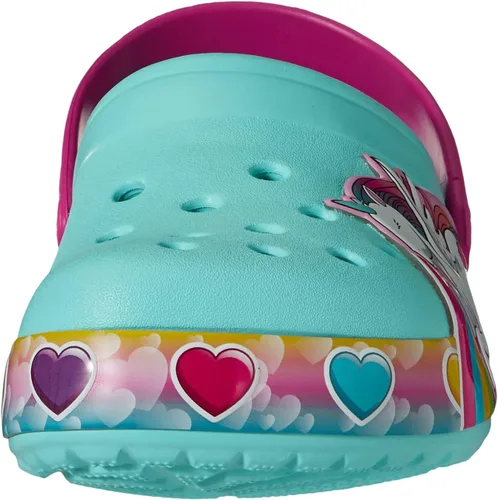Vista 2 de Crocs Zuecos de laboratorio divertidos para niños Zapatos iluminados
