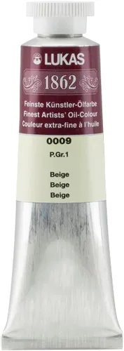 Vista 96 de Lukas 1862 Pintura al Óleo para Artistas Profesionales - Colores Tierra Amarillentos, 37 mL - Juego de 4 - Destacada Resistencia a la Luz, Sin