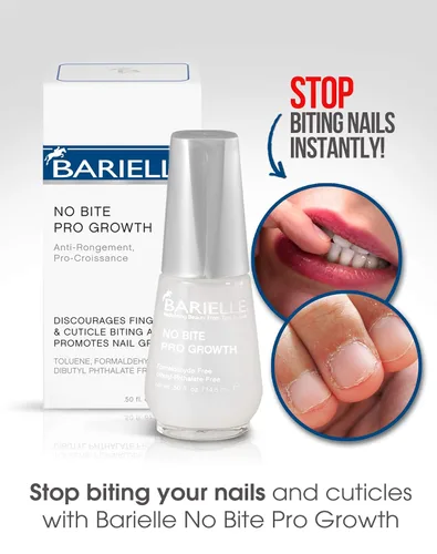 Vista 2 de Esmalte para uñas Barielle no morder pro Crecimiento, 0.5 Onzas