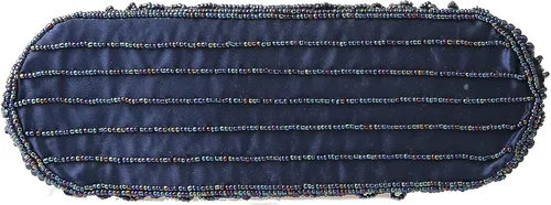 Vista 6 de DA BODAN Bolso de noche para mujer, estilo vintage, con cuentas y lentejuelas y perlas, bolso de hombro para boda, novia, fiesta de graduación