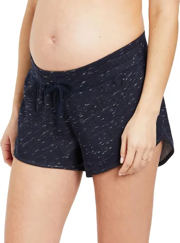 Vista 5 de Motherhood Maternity Pantalón corto de embarazo French Terry Underbelly para mujer
