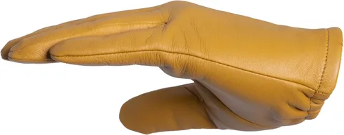 Vista 4 de Guantes Patrol-X para hombre (100% cuero Cabretta) para conducción táctica de policía, tiros y conducción en motocicleta (finos y sin forro)