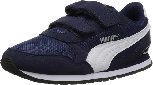 Vista 21 de Puma Tenis unisex ST Runner con velcro para niños Negro (black/Dark Shadow)