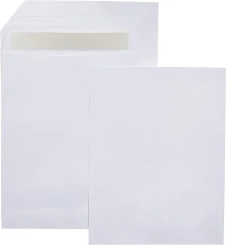Vista 18 de Amazon Basics - Sobres para envíos de catálogo, cierre adhesivo, 6 x 9 pulgadas, marrón kraft, paquete de 500