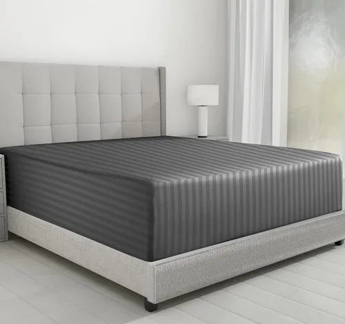 Vista 14 de California Design Den - Sábana bajera ajustable de algodón de 600 hilos, con bolsillo profundo elástico