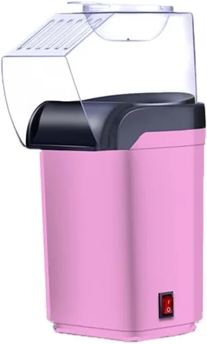 Vista 9 de Máquina portátil de palomitas de maíz, máquina de palomitas de maíz, máquina de palomitas de maíz, rápida y fácil de usar, para familias con y Negro