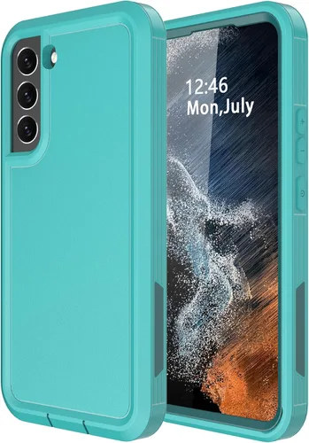 Vista 8 de Funda para Samsung Galaxy S22, [protector de pantalla integrado] [a prueba de golpes] [a prueba de caídas] Samsung S22, protección de grado militar