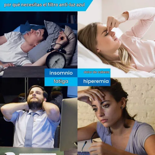 Vista 6 de MOSISO - Protector de pantalla con bloqueo de luz azul para computadora