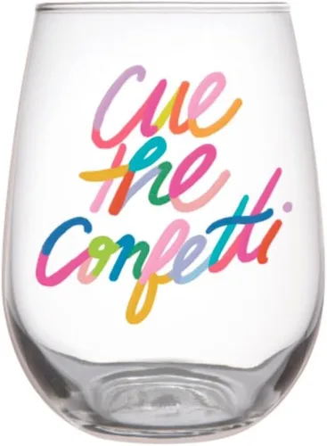 Vista 6 de Slant Collections Copa de vino de regalo sin tallo, 20 onzas, se llama cuidado personal