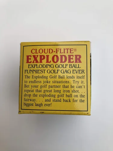 Vista 2 de Cloud-Flite, paquete de 4 pelotas de golf que explotan