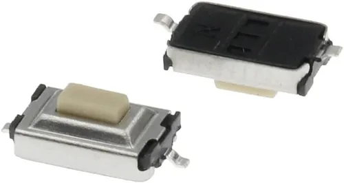 Vista 3 de GATSUN Micro interruptor 100PCS Touch Micro Switch 0.118 * 0.236 * 0.098 in SMD blanco botón cabeza 3x6x2.5