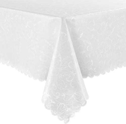 Vista 19 de Smiry Mantel cuadrado, mantel de vinilo resistente al agua, lavable, para cocina y comedor (azul bebé, 54 x 54 pulgadas)