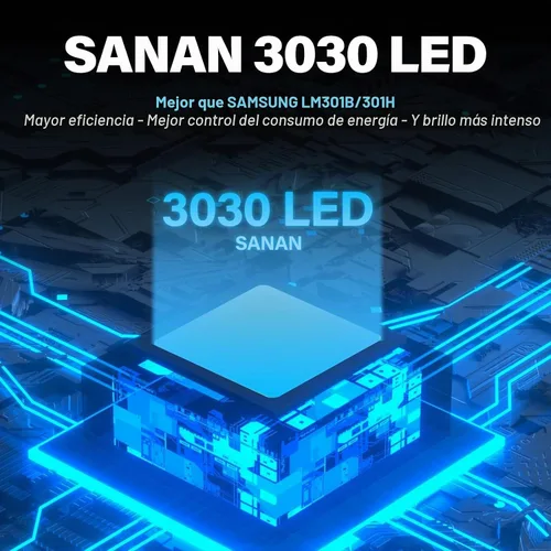 Vista 7 de RDJ Bouns - Luces LED de cultivo para plantas de interior, espectro