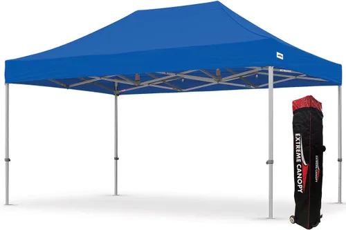 Vista 16 de Extreme Canopy Tienda de campaña desplegable instantánea de aluminio resistente comercial (rojo, 10 pies x 10 pies)