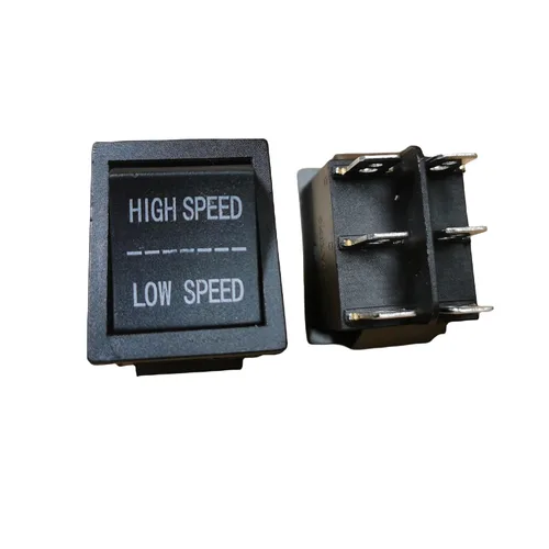 Vista 3 de 2 unids 6V 12V interruptor de alta velocidad baja para paseo