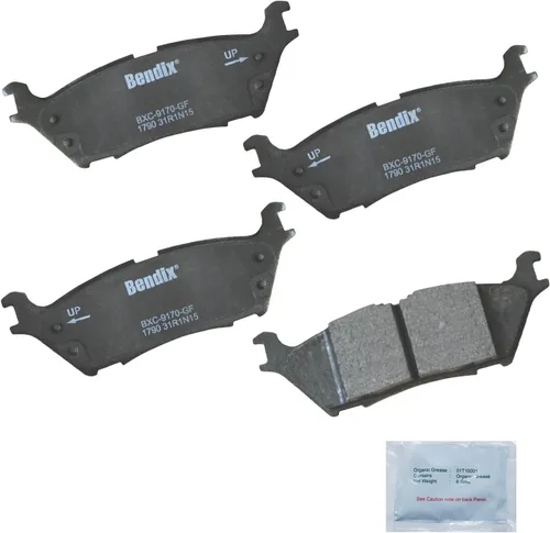 Vista 97 de Bendix Priority1 CFC154 - Juego de pastillas de freno de disco para Avanti II, Century, LeSabre, Regal, Riviera, chasis comercial, DeVille
