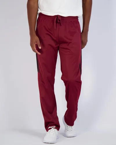Vista 2 de Real Essentials Paquete de 3 pantalones deportivos deportivos casuales de tricot con parte inferior abierta para hombre