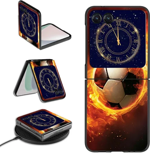 Vista 32 de Rossy Funda para Motorola RAZR 5G, para Moto RAZR 5G, funda delgada y ligera de policarbonato duro a prueba de golpes para Motorola Moto RAZR 5G