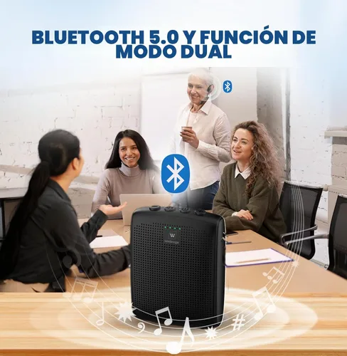 Vista 6 de WinBridge - Amplificador de voz inalámbrico con micrófono seguro