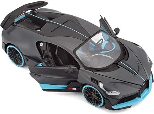 Vista 2 de Maisto Tech Bugatti Divo Gris Oscuro 1/24 Diecast Modelo Auto