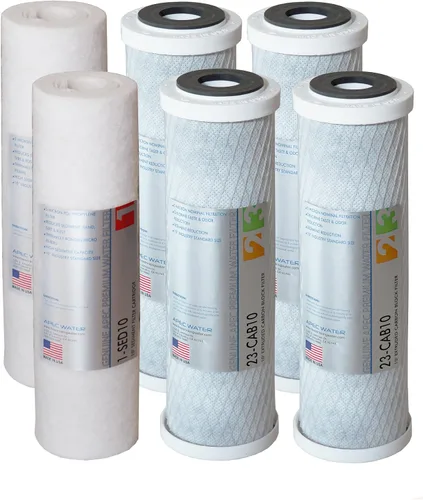 Vista 11 de APEC FILTER-MAX90 Hecho en EE. UU. 90 GPD Juego completo de filtros de repuesto para sistema de filtro de agua de ósmosis inversa serie ULTIMATE